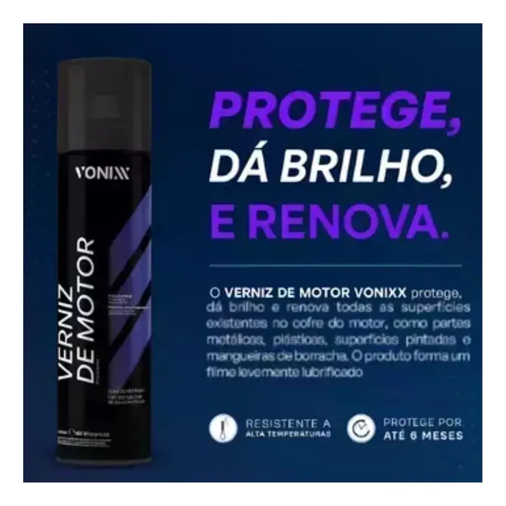 Vonixx Verniz de motor aerossol 400ml