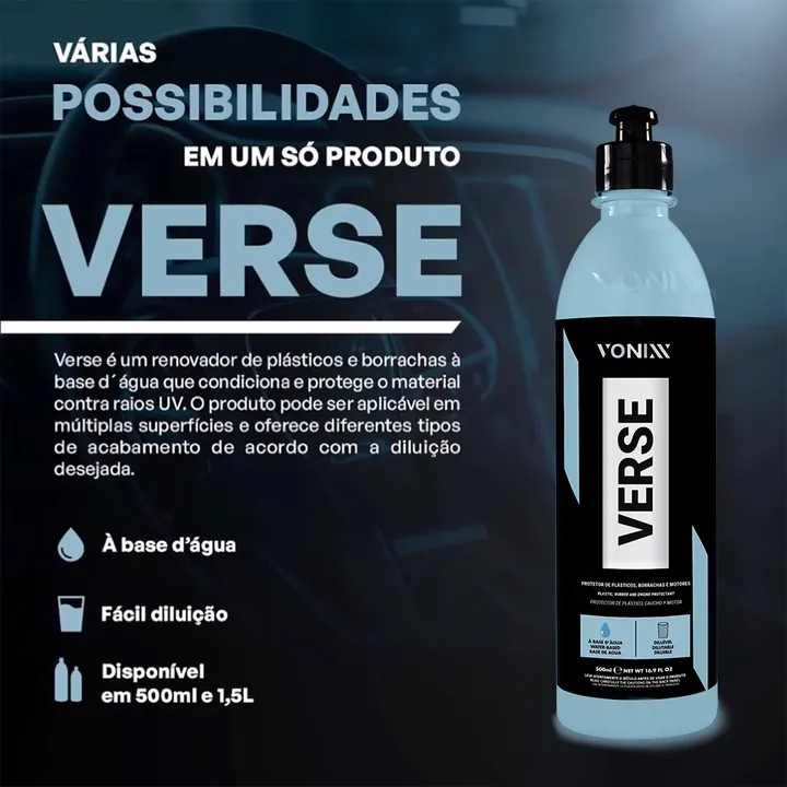 Vonixx Verse Protetor de plásticos 500ml
